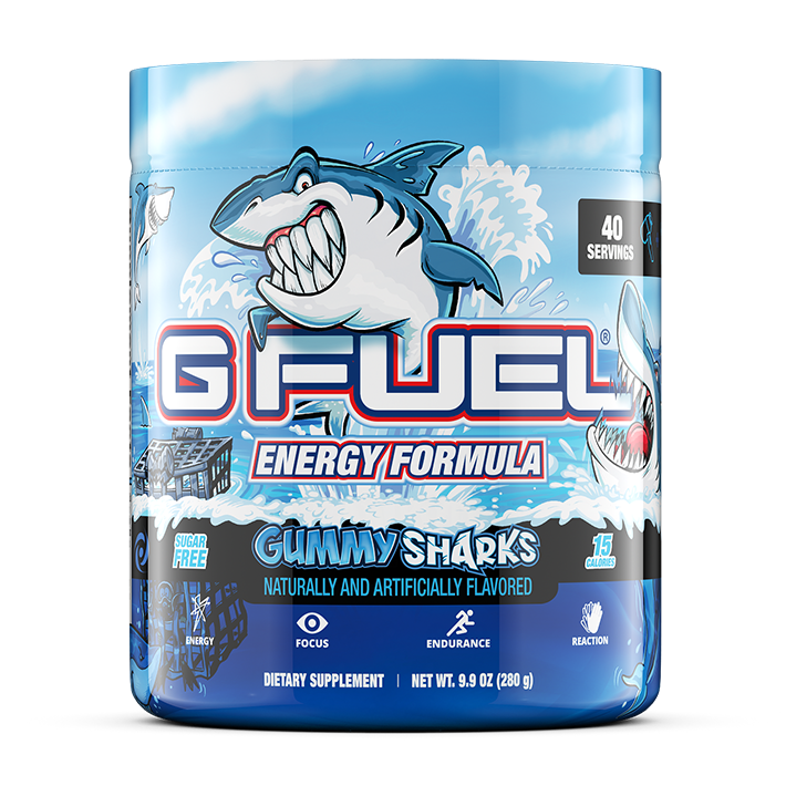 G Fuel Gummy Sharks Tub