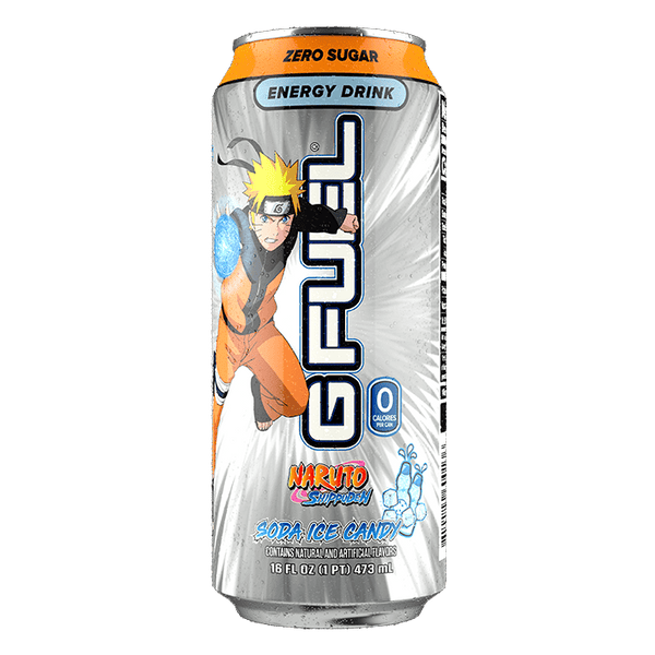 G FUEL Naruto's Soda Ice Candy Single Can