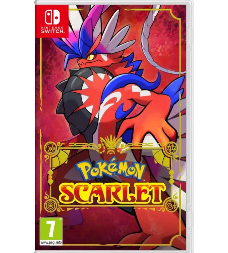 Pokémon Scarlet Nintendo Switch Game