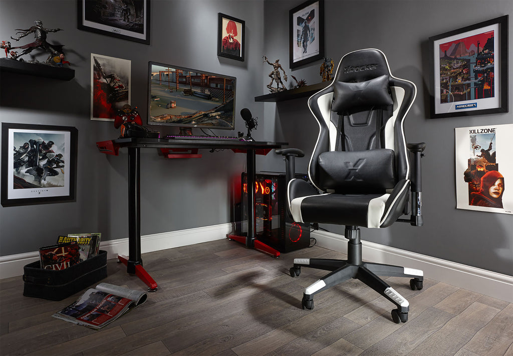 X Rocker® Bravo Esports Gaming Chair White