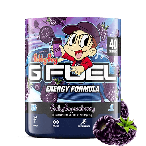 GFuel G Fuel Bobby Boysenberry Tub - Inspired By Logic Gamers energy