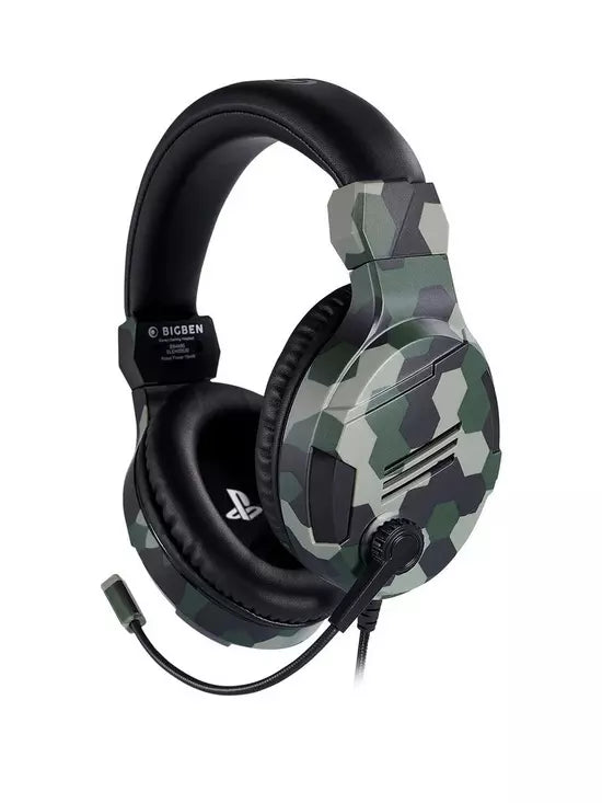 Nacon V3 Official Licensed PS4/PS5 Compatible Headset - Camo
