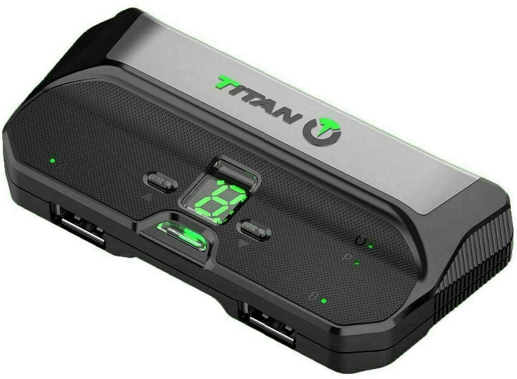 Console Tuner Titan Two Advanced Crossover Gaming Adapter and Converter - Anti Recoil, Dropshot & Many More Macros Controller Accessories