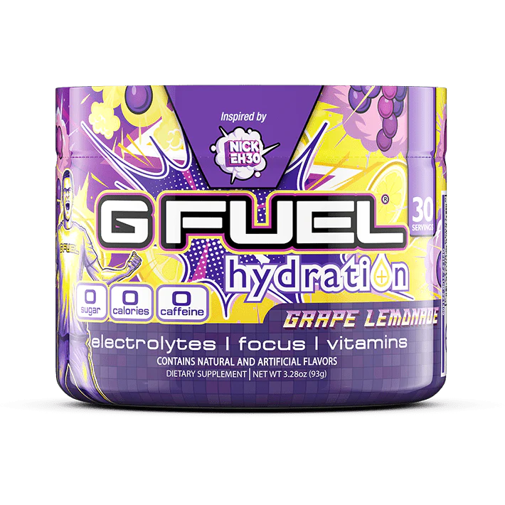G Fuel - Grape Lemonade 'Nick Eh 30' Hydration Tub
