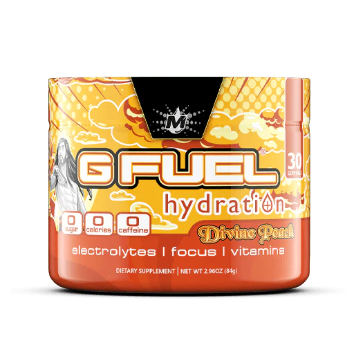 G Fuel MoistCr1TiKaL's Divine Peach Hydration Tub