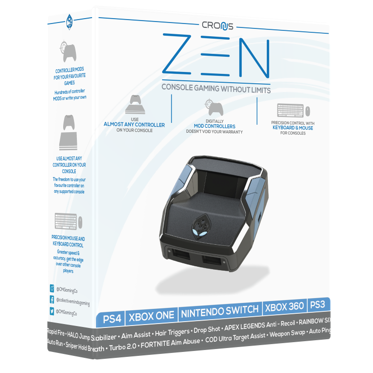 Cronus Zen Adapter For Scripts Mods and Macros - Refurbished/Open Box
